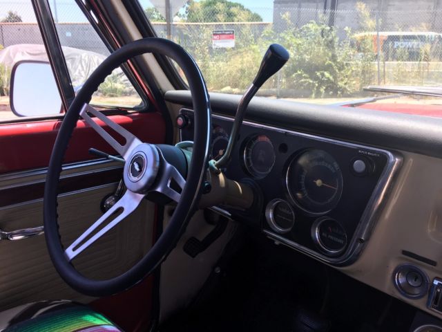 1970 Red Chevrolet C-10 Pickup