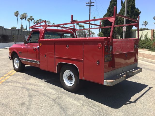 1970 Red Chevrolet C-10 Pickup