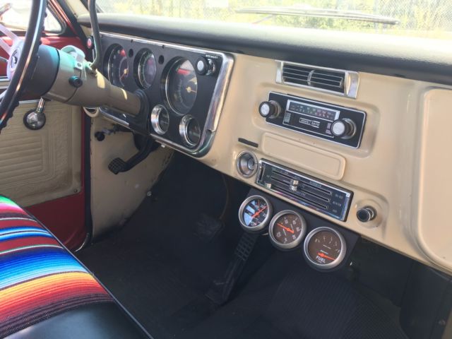1970 Red Chevrolet C-10 Pickup