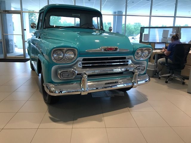 1958 Blue Chevrolet C/K Pickup 1500 Standard Cab Pickup