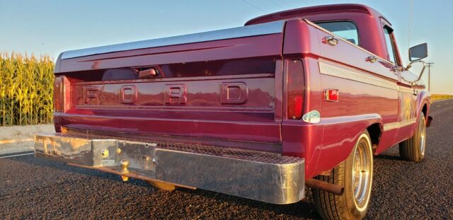 1965 Purple Ford F-100 Standard Cab Pickup