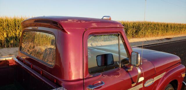 1965 Purple Ford F-100 Standard Cab Pickup