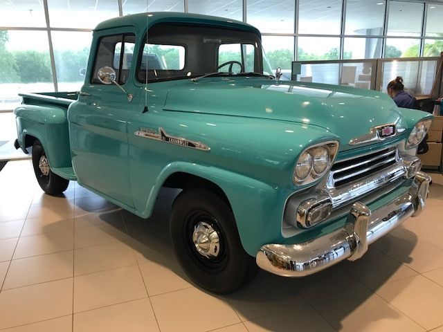 1958 Blue Chevrolet C/K Pickup 1500 Standard Cab Pickup