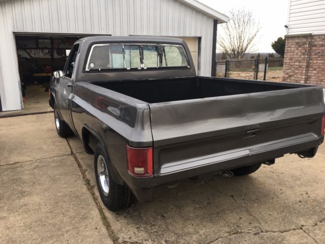 1977 Gray Chevrolet C-10