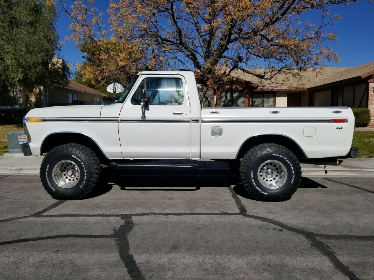 1977 White Ford F-150