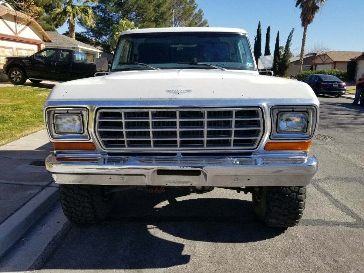 1977 White Ford F-150