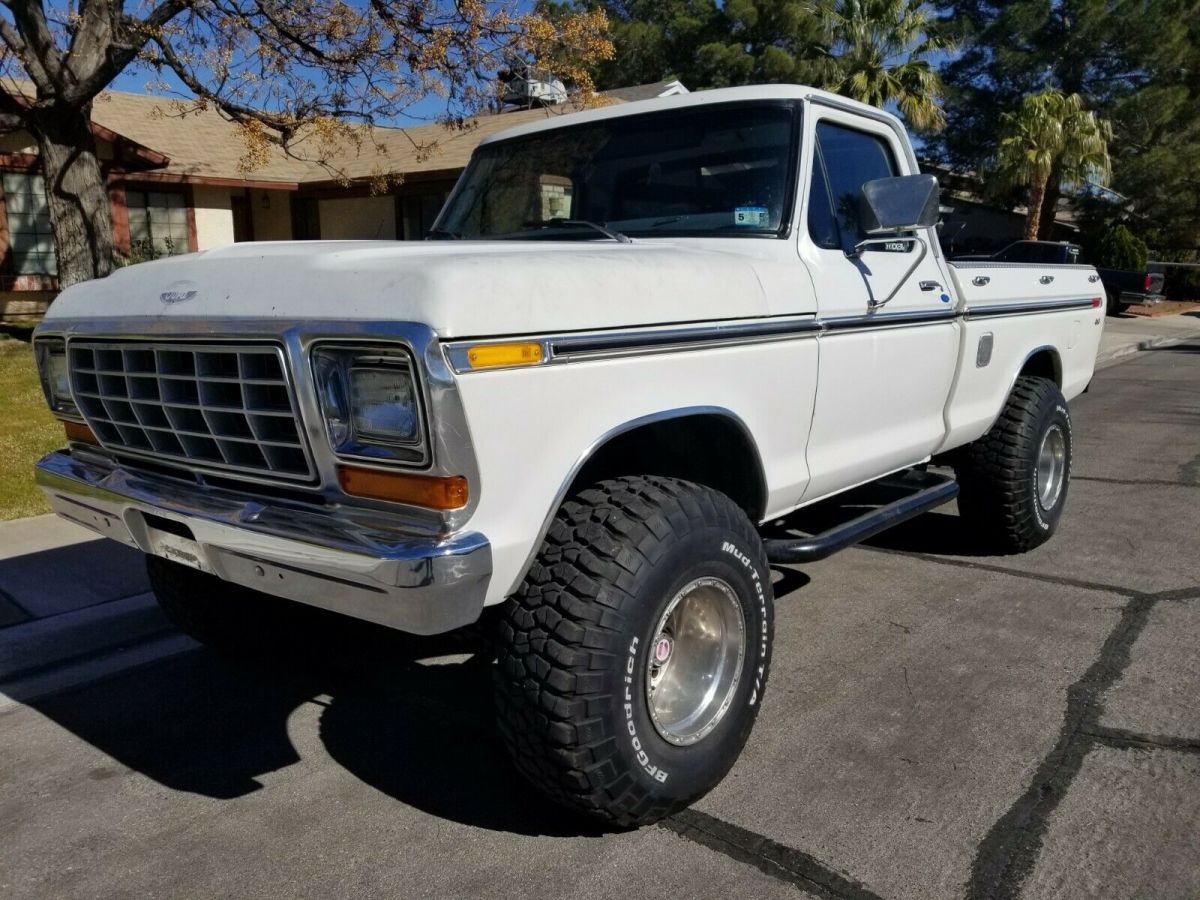 1977 White Ford F-150