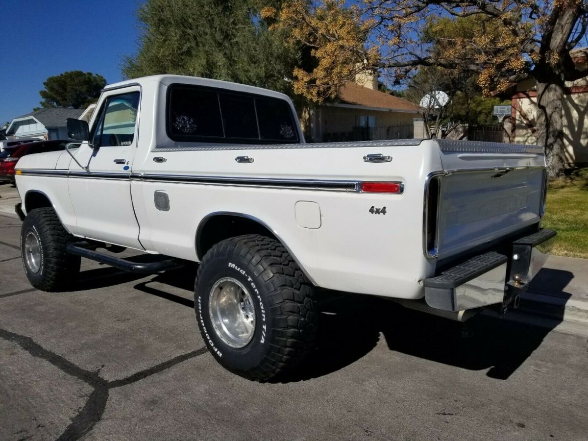 1977 White Ford F-150