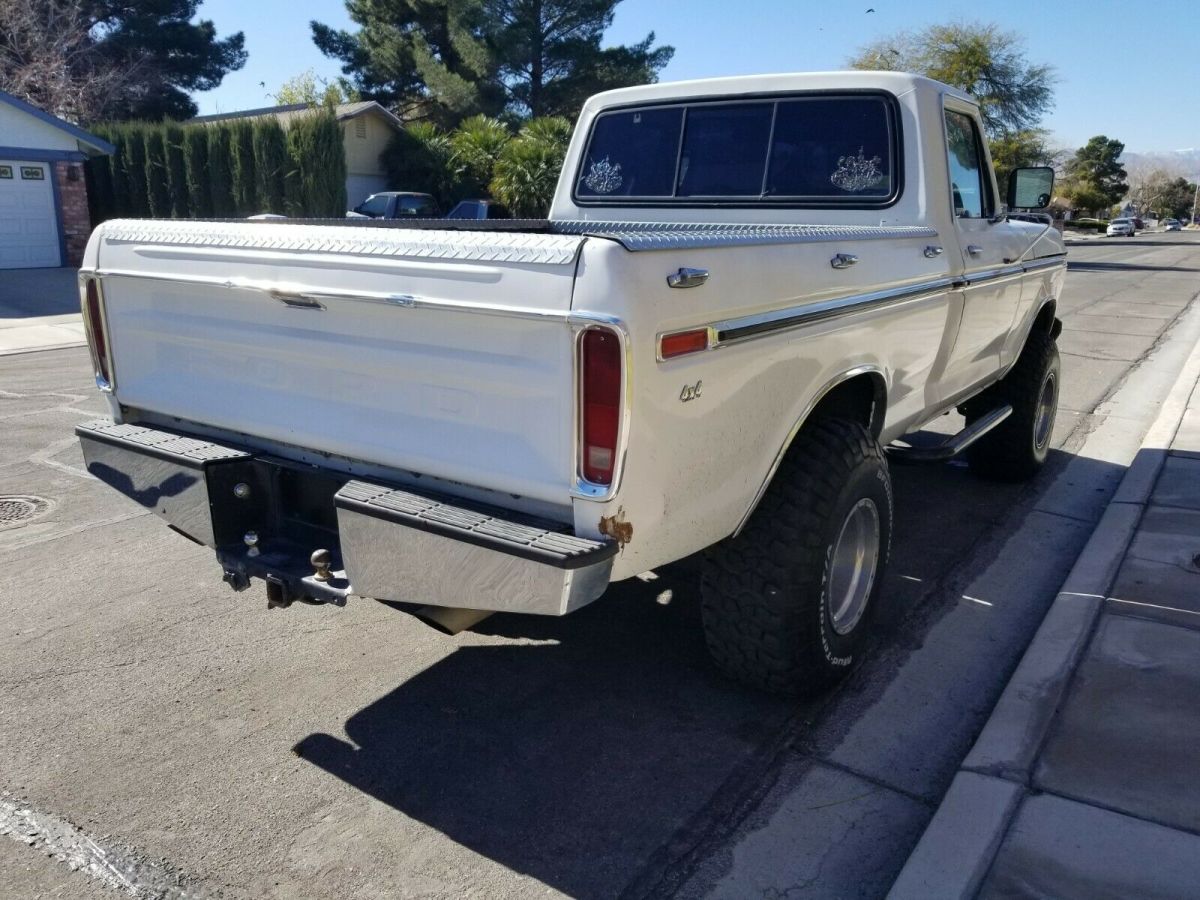 1977 White Ford F-150