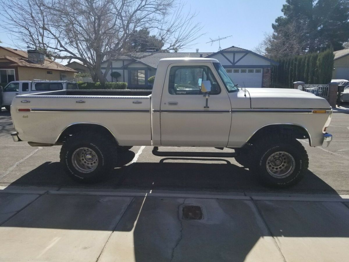 1977 White Ford F-150