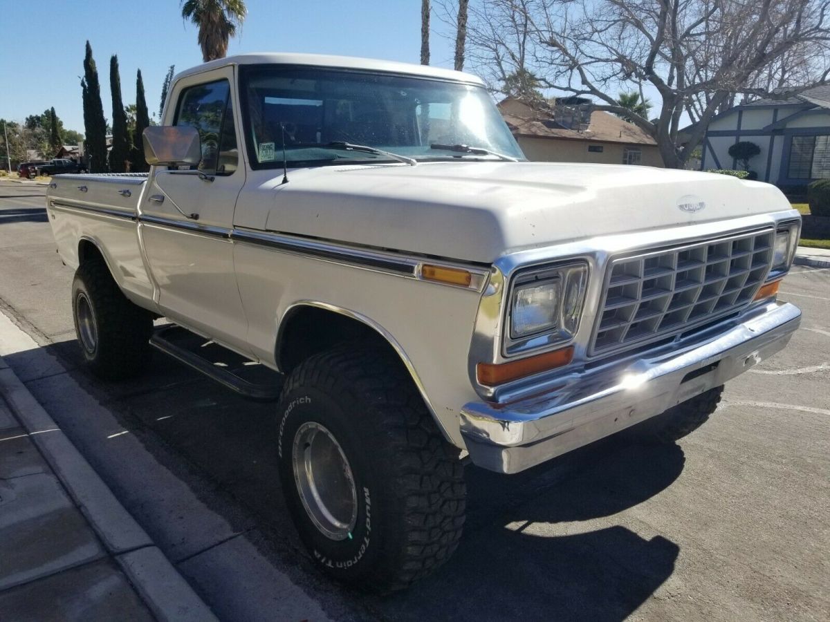 1977 White Ford F-150