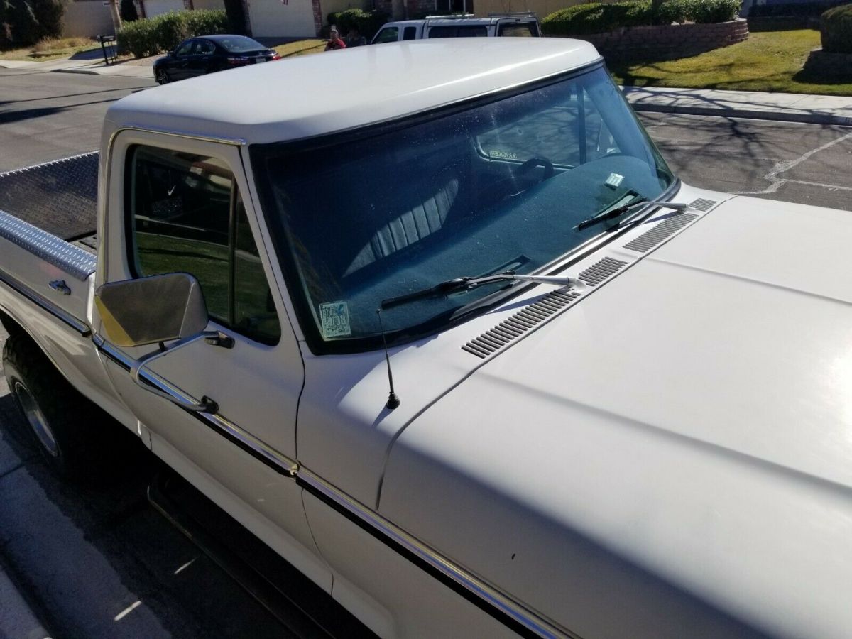 1977 White Ford F-150