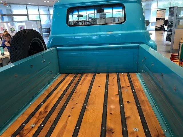 1958 Blue Chevrolet C/K Pickup 1500 Standard Cab Pickup