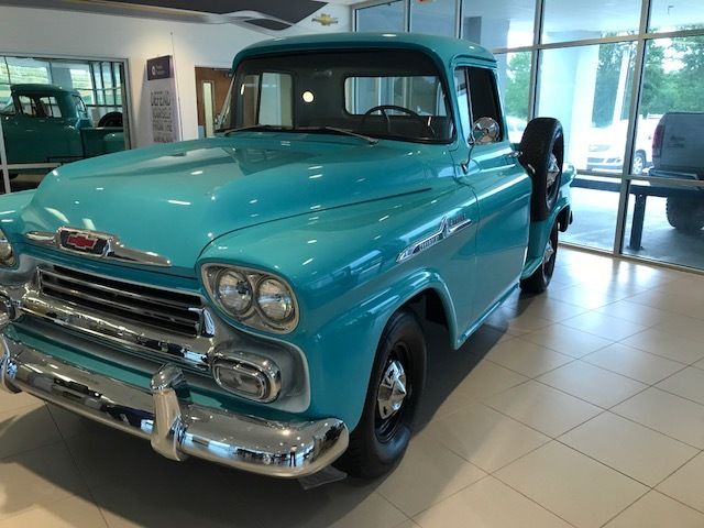 1958 Blue Chevrolet C/K Pickup 1500 Standard Cab Pickup