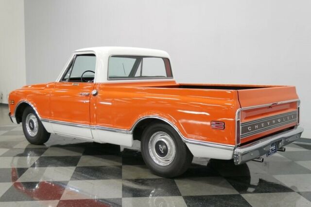 1968 Orange Chevrolet C-10 Pickup Truck