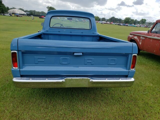 1965 Blue Ford F-100 Standard Cab Pickup