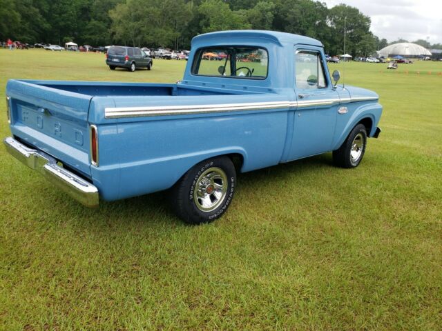 1965 Blue Ford F-100 Standard Cab Pickup