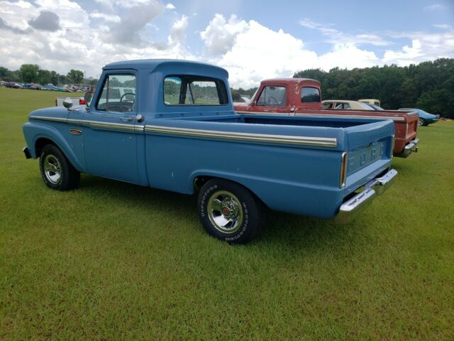 1965 Blue Ford F-100 Standard Cab Pickup