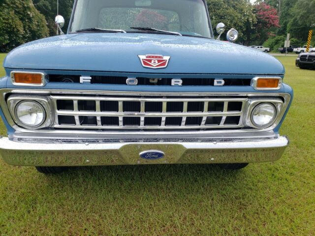 1965 Blue Ford F-100 Standard Cab Pickup