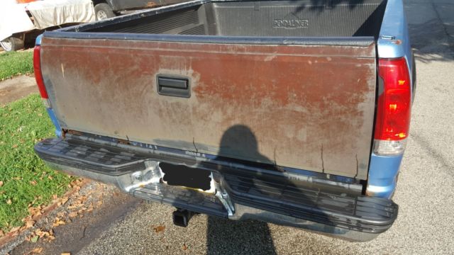 1993 Blue Chevrolet C/K Pickup 1500 Extended Cab Pickup