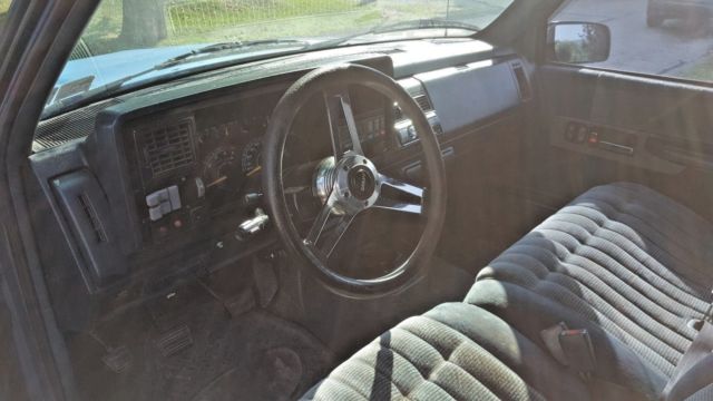 1993 Blue Chevrolet C/K Pickup 1500 Extended Cab Pickup