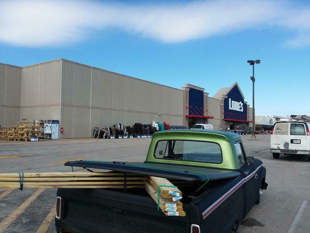 1966 Black Ford F-100