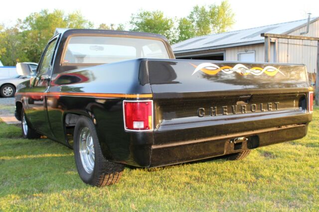 1978 Black Chevrolet C-10 Short Bed