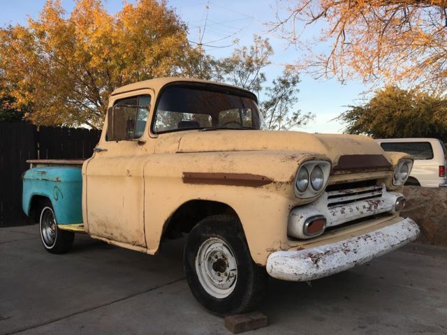 1958 White Chevrolet Other Pickups Standard Cab Pickup