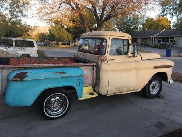 1958 White Chevrolet Other Pickups Standard Cab Pickup