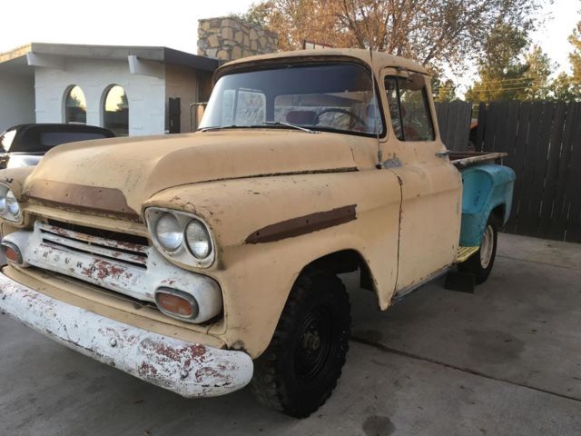 1958 White Chevrolet Other Pickups Standard Cab Pickup
