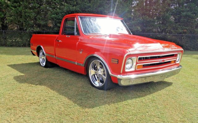 1968 Red Chevrolet C-10