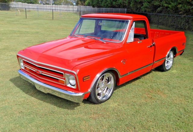 1968 Red Chevrolet C-10