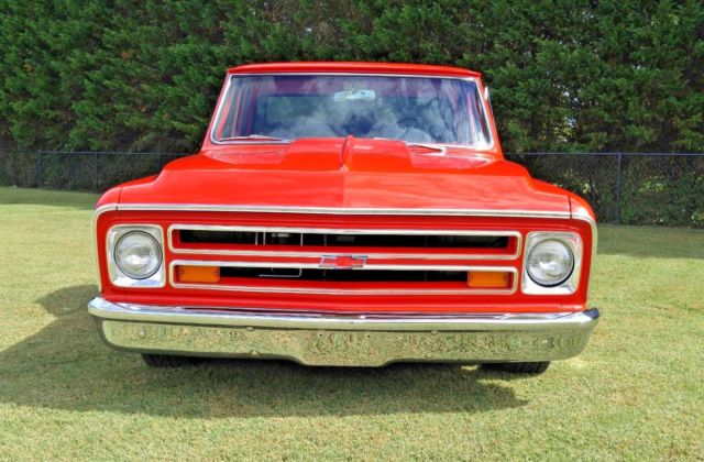 1968 Red Chevrolet C-10