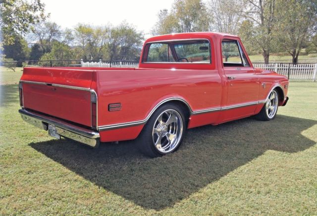 1968 Red Chevrolet C-10