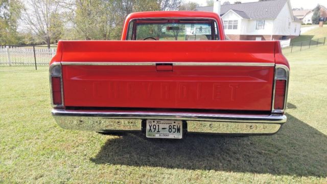 1968 Red Chevrolet C-10
