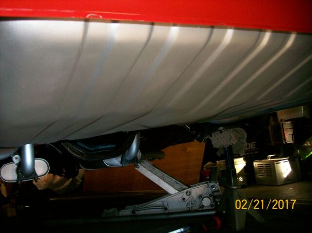 1965 red Ford Mustang