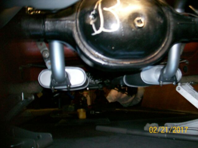 1965 red Ford Mustang