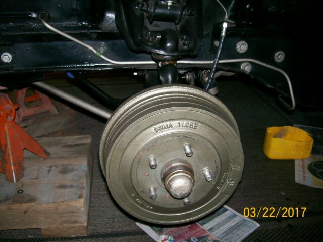 1965 red Ford Mustang