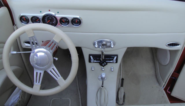 1936 Prowler Orange, w/Pearl Clearcoat Ford Cabriolet 4 Passenger Two door Slantback