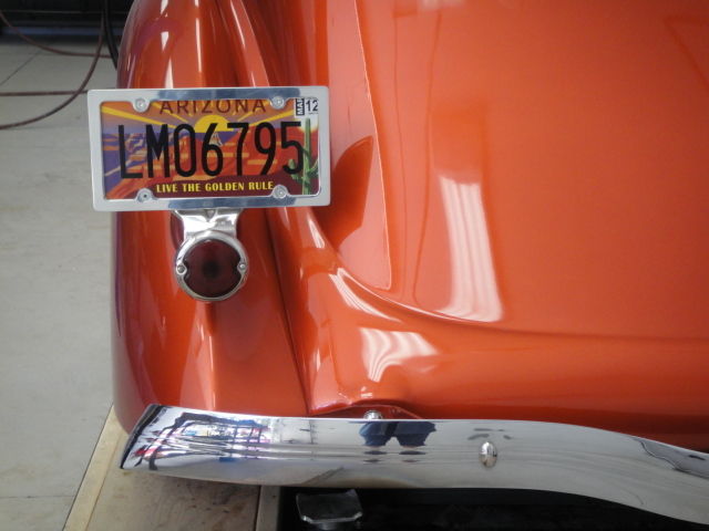 1936 Prowler Orange, w/Pearl Clearcoat Ford Cabriolet 4 Passenger Two door Slantback