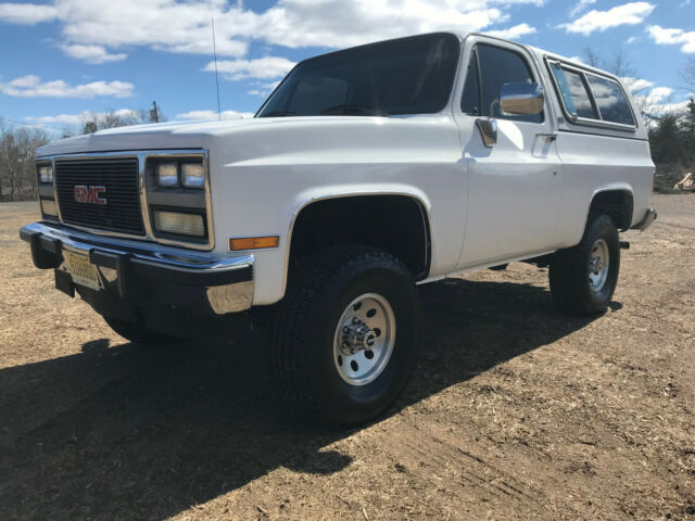 1991 White GMC Jimmy SUV