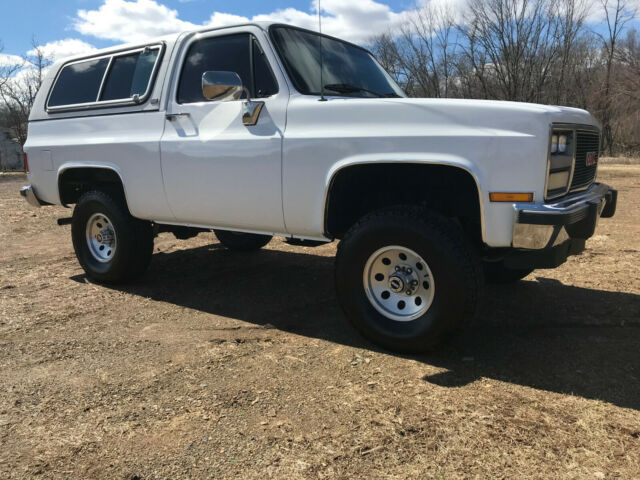1991 White GMC Jimmy SUV