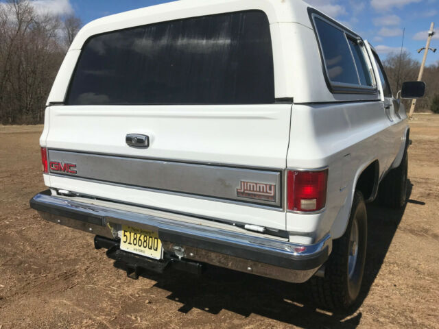 1991 White GMC Jimmy SUV