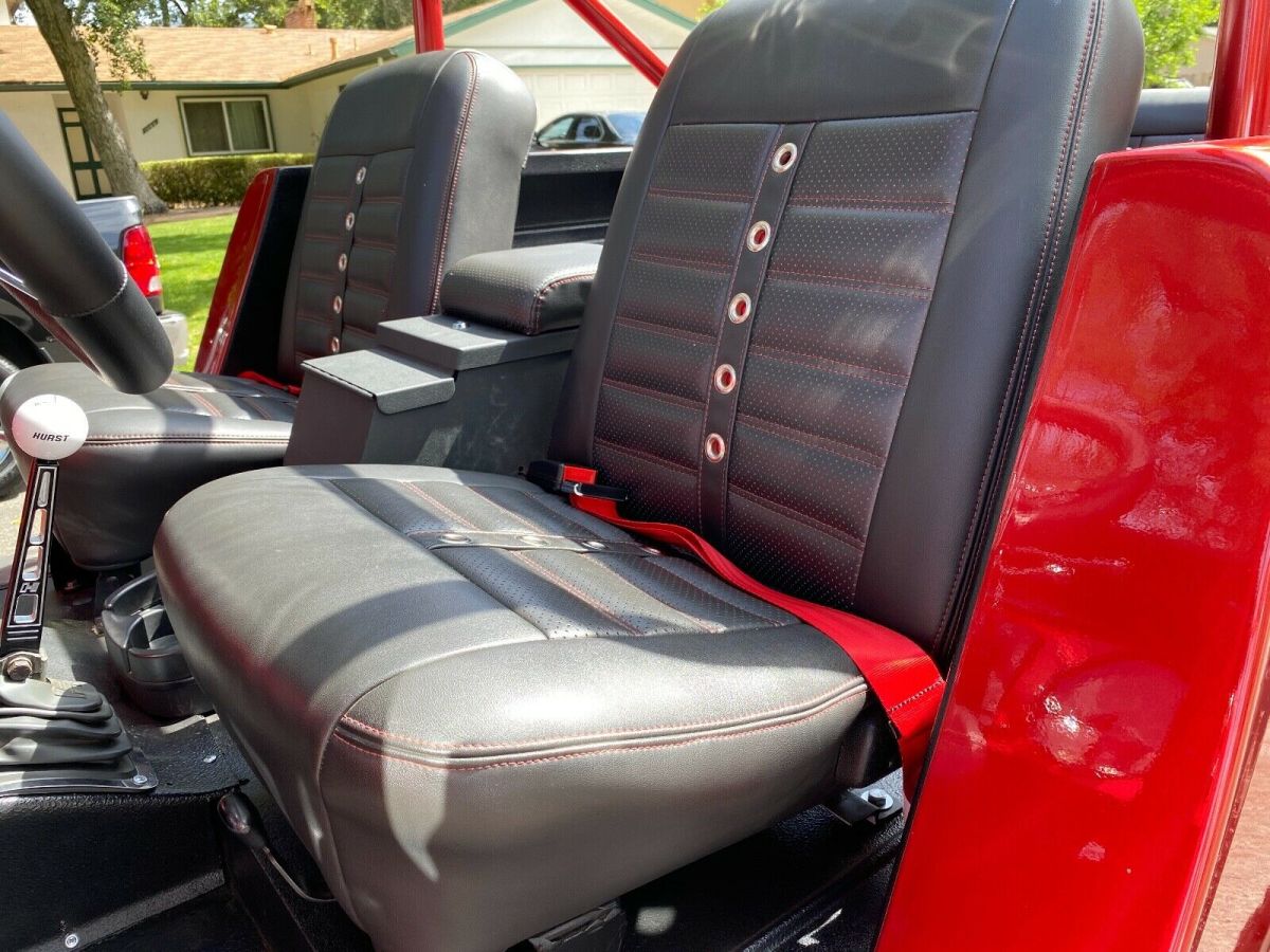 1966 fire thorn red Ford Bronco roadster