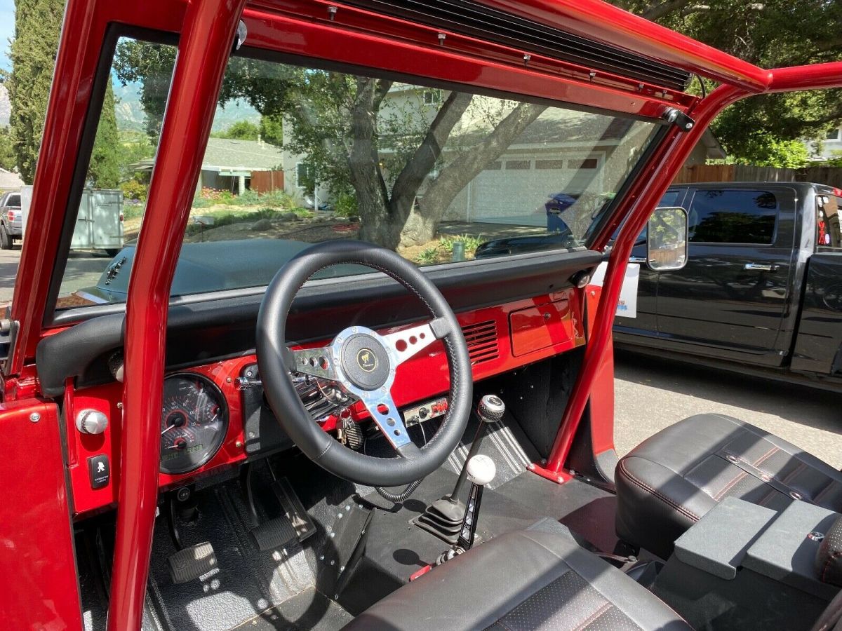 1966 fire thorn red Ford Bronco roadster