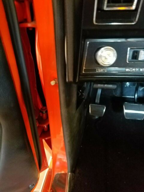 1969 Orange Chevrolet Camaro Coupe