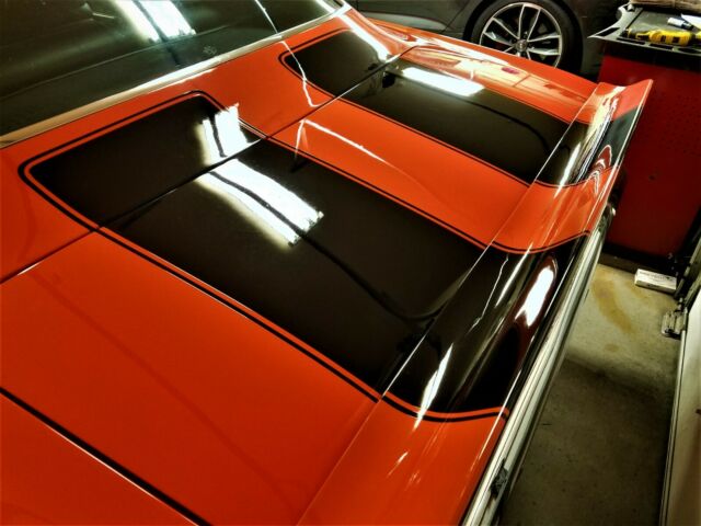 1969 Orange Chevrolet Camaro Coupe