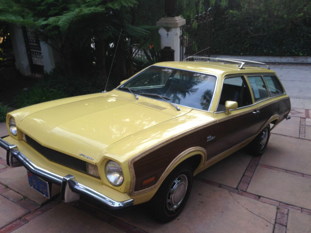 1973 Yellow, Woodgrain Ford Other Wagon