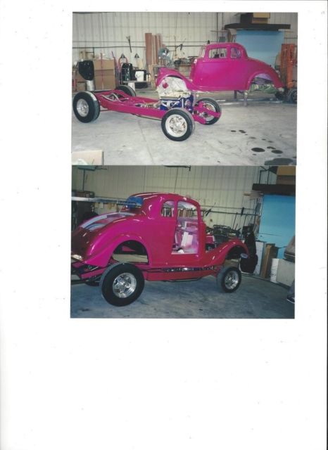 1933 Gray Willys 77 Coupe