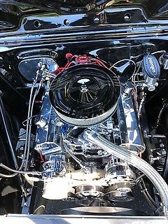 1966 Black Chevrolet Nova Coupe